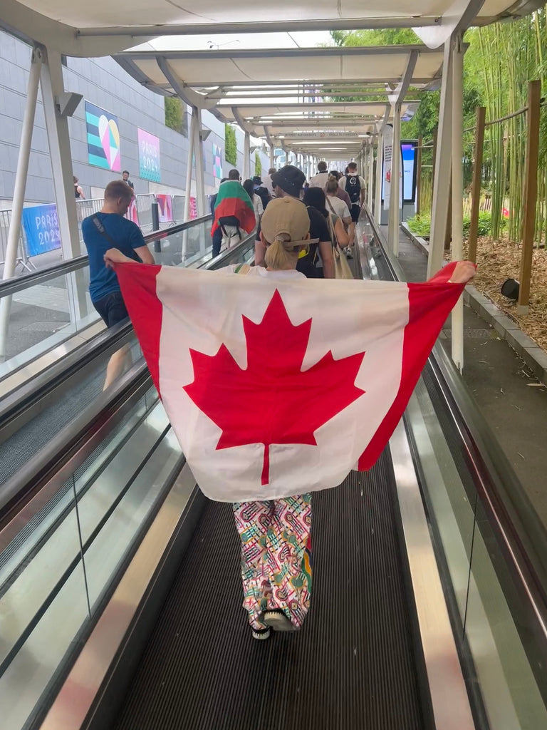 Elbows Up! - Made in our Ottawa Studio by Gina Csiffary