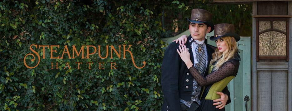 Steampunk and Leather hats