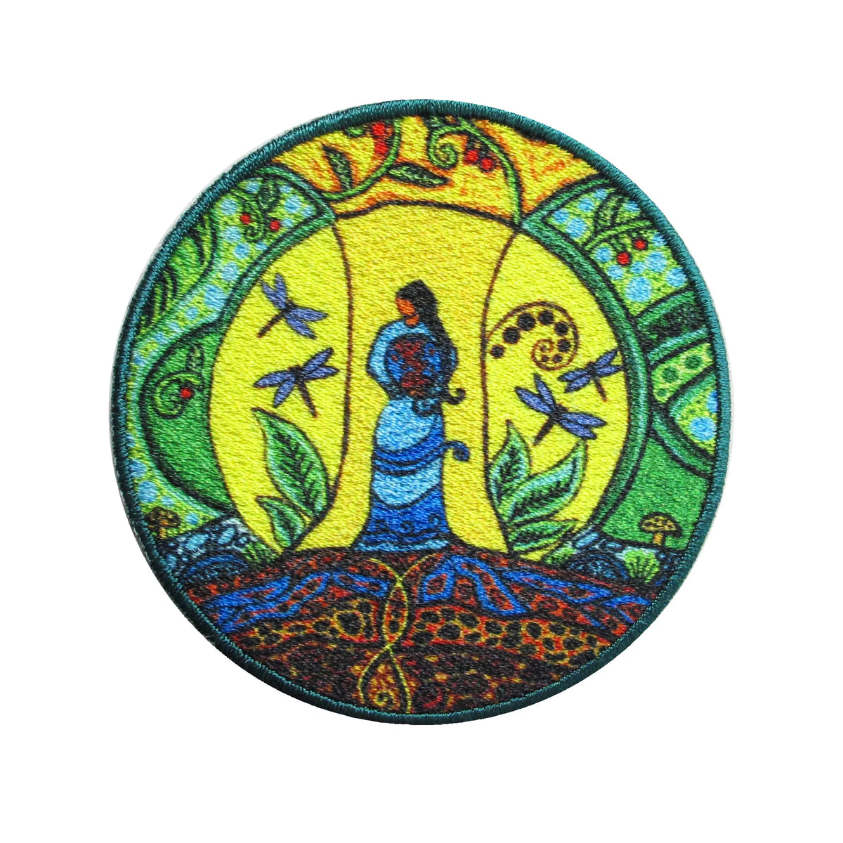 Strong Earth Woman Iron on Patch by Oscardo – Mickle Macks Haberdashery