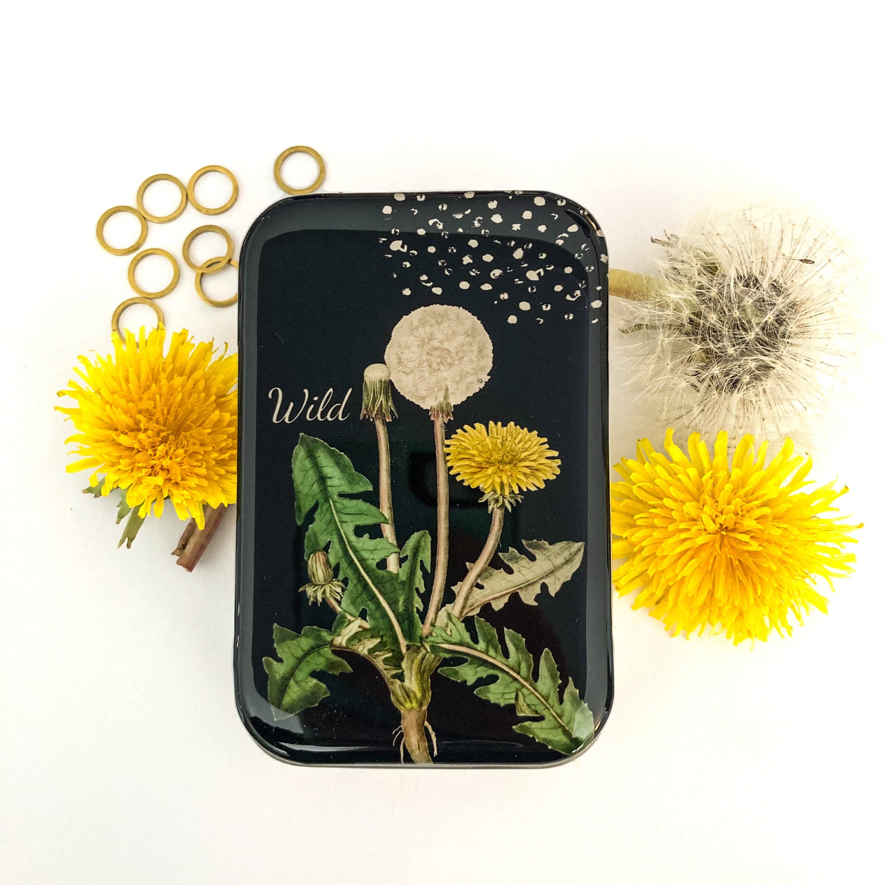Dandelion Sticky Notes Dandelion Notions Tin: Large Made in Canada by Firefly Notes – Mickle ...