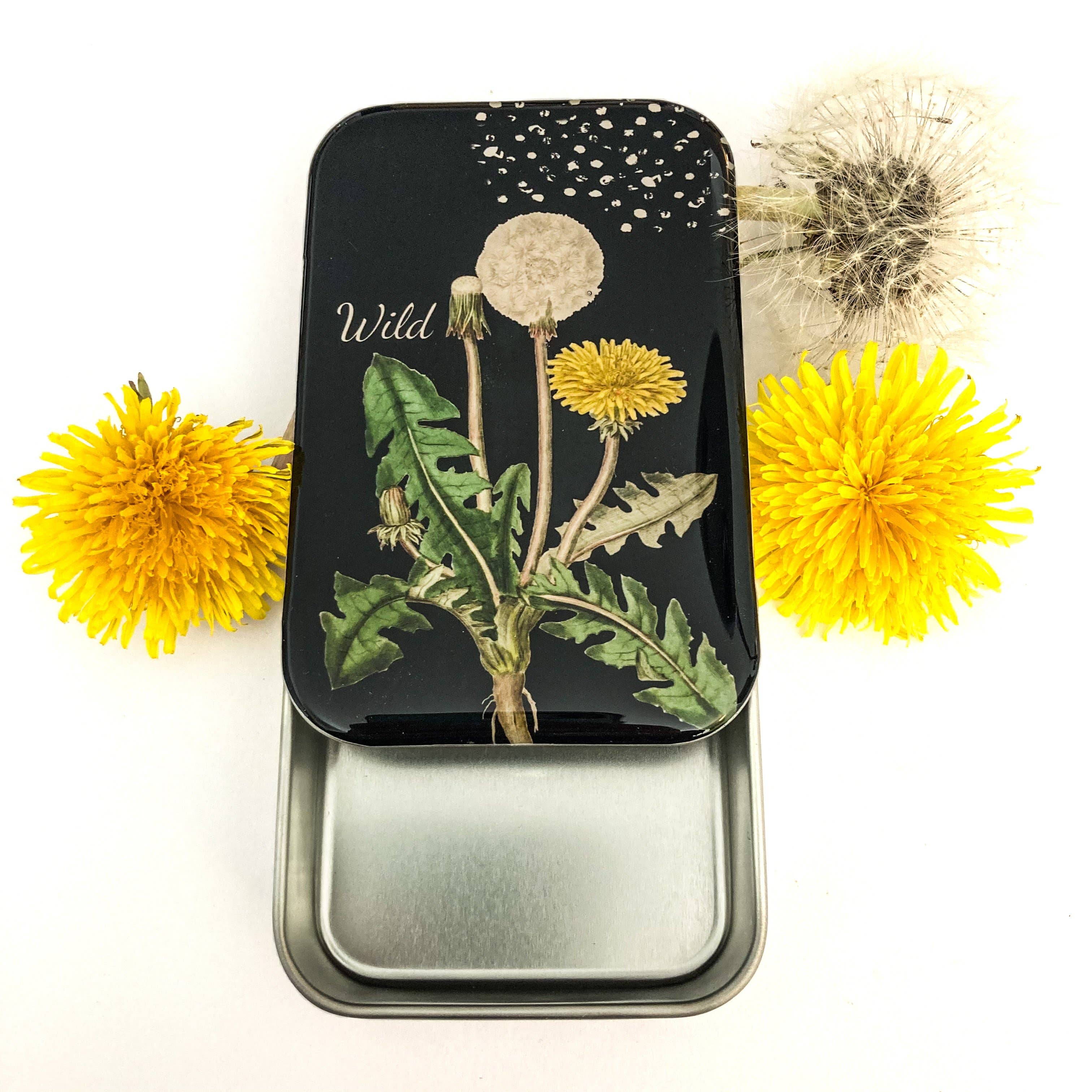 Dandelion Sticky Notes Dandelion Notions Tin: Large Made in Canada by Firefly Notes – Mickle ...