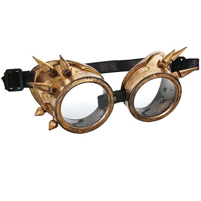 metal steampunk goggles Steampunk Goggles – Mickle Macks Haberdashery