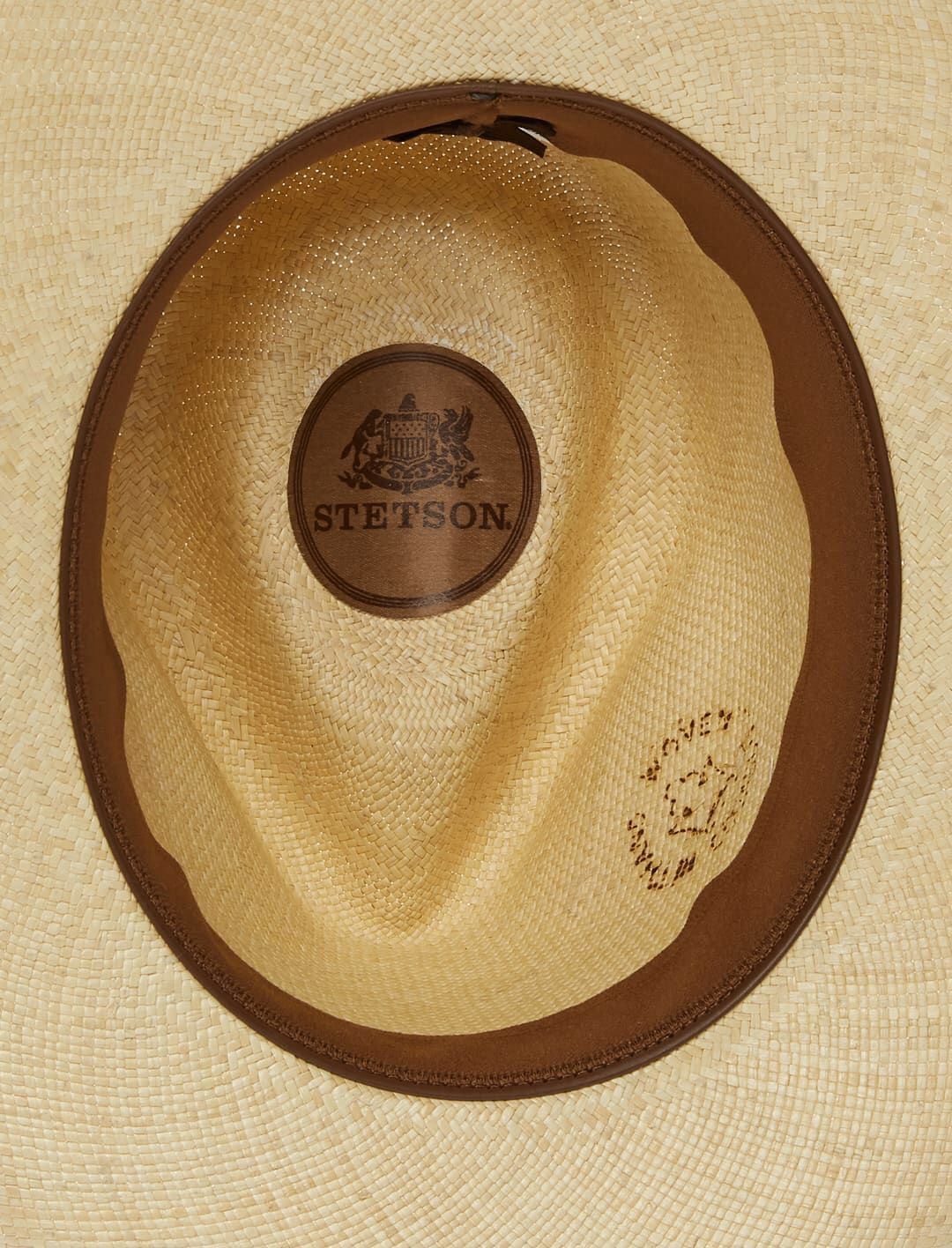 New American Hat Makers Florence Linen Sun Tan Medium Hat